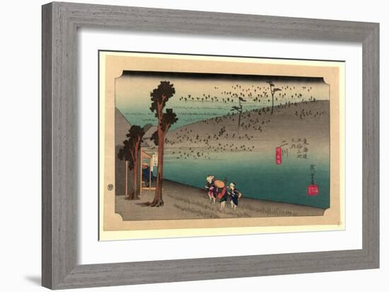 Futagawa-Utagawa Hiroshige-Framed Giclee Print