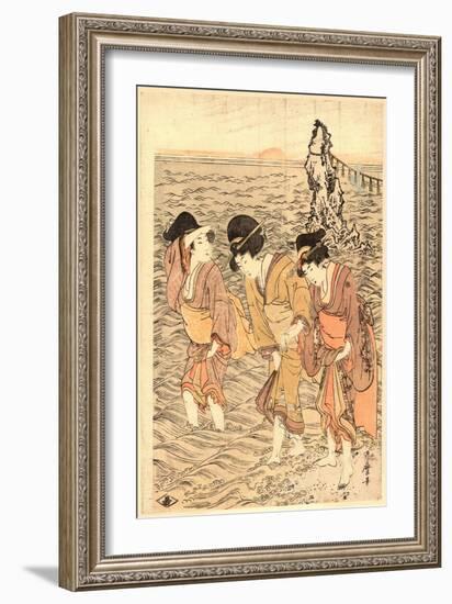 Futamigaura-Kitagawa Utamaro-Framed Giclee Print