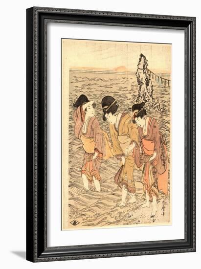 Futamigaura-Kitagawa Utamaro-Framed Giclee Print