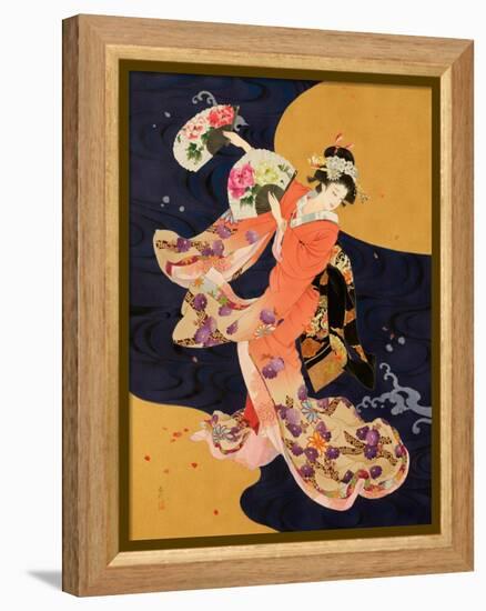 Futatsu Ogi-Haruyo Morita-Framed Stretched Canvas