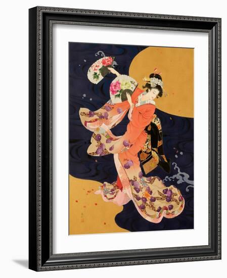 Futatsu Ogi-Haruyo Morita-Framed Art Print