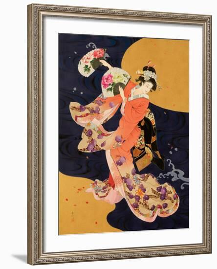 Futatsu Ogi-Haruyo Morita-Framed Art Print