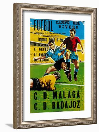 Futbol Promotion - Campo Del Vivero-Lantern Press-Framed Art Print