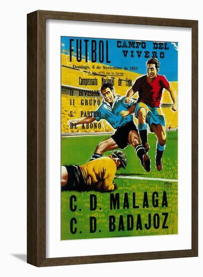 Futbol Promotion - Campo Del Vivero-Lantern Press-Framed Art Print