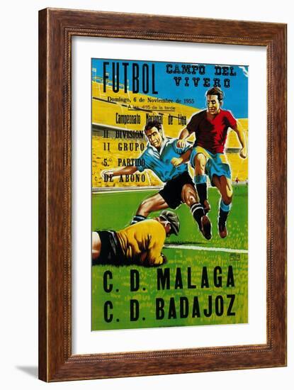 Futbol Promotion - Campo Del Vivero-Lantern Press-Framed Art Print