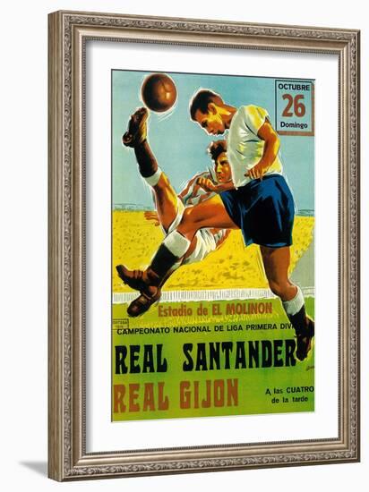 Futbol Promotion-Lantern Press-Framed Art Print