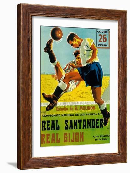 Futbol Promotion-Lantern Press-Framed Art Print