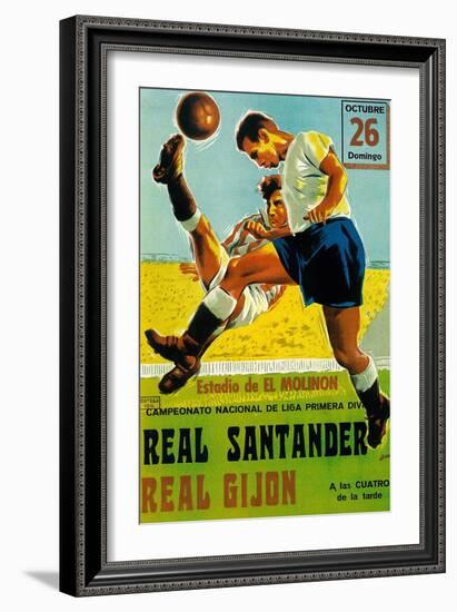 Futbol Promotion-Lantern Press-Framed Art Print