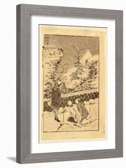 Futomi Fuji-Katsushika Hokusai-Framed Giclee Print