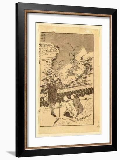Futomi Fuji-Katsushika Hokusai-Framed Giclee Print