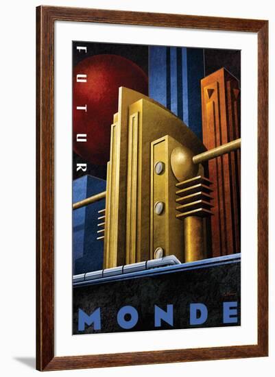 Futur Monde-Michael L^ Kungl-Framed Art Print