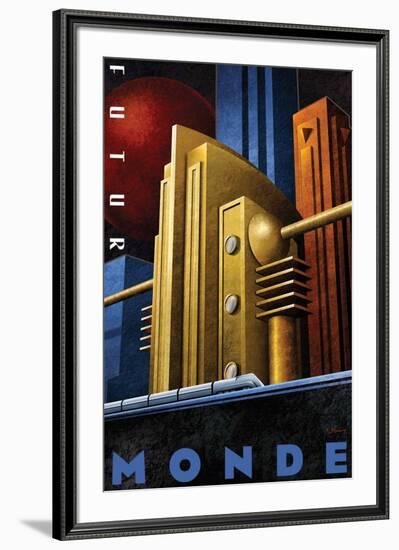 Futur Monde-Michael L^ Kungl-Framed Art Print