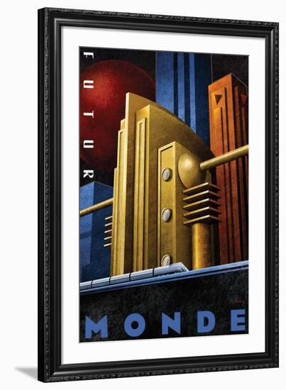 Futur Monde-Michael L^ Kungl-Framed Art Print