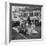 Future Atty. Gen. Robert Kennedy Posing with Wife and Children in Front of Their Hickory Hill Home-Paul Schutzer-Framed Photographic Print