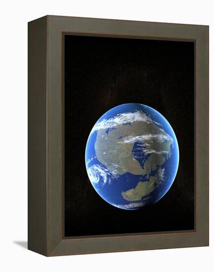 Future Earth-Christian Darkin-Framed Premier Image Canvas
