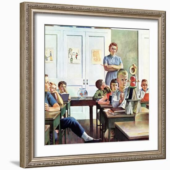 "Future Engineer", April 4, 1959-John Falter-Framed Giclee Print