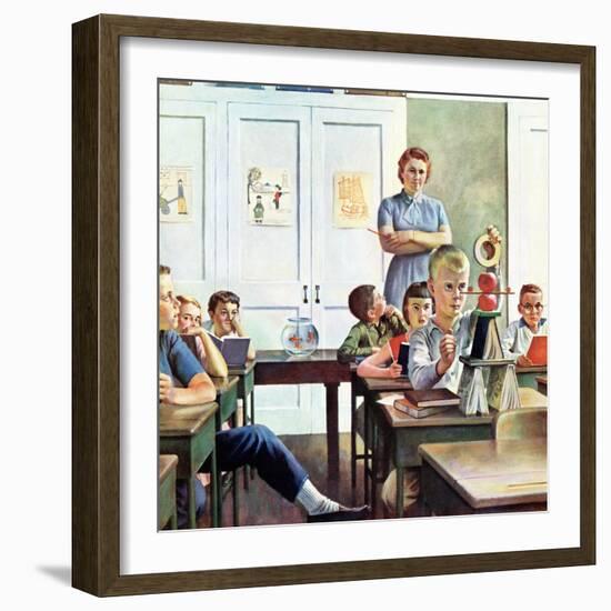 "Future Engineer", April 4, 1959-John Falter-Framed Giclee Print