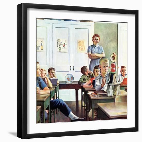 "Future Engineer", April 4, 1959-John Falter-Framed Giclee Print