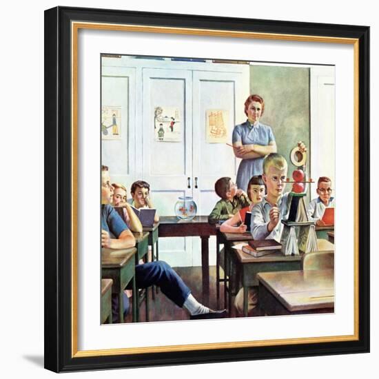 "Future Engineer", April 4, 1959-John Falter-Framed Giclee Print