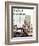 "Future Engineer" Saturday Evening Post Cover, April 4, 1959-John Falter-Framed Giclee Print