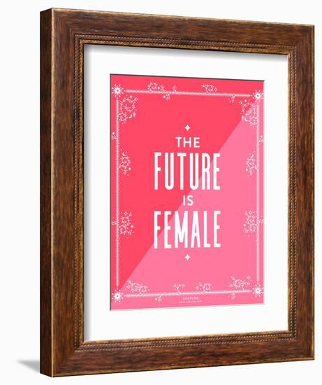 Future Female-Cat Coquillette-Framed Art Print