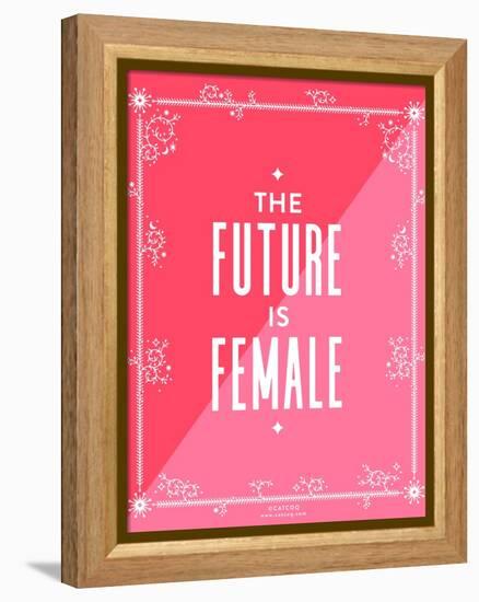 Future Female-Cat Coquillette-Framed Stretched Canvas