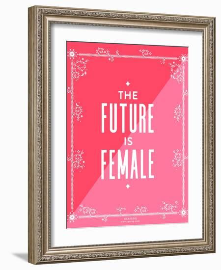 Future Female-Cat Coquillette-Framed Art Print