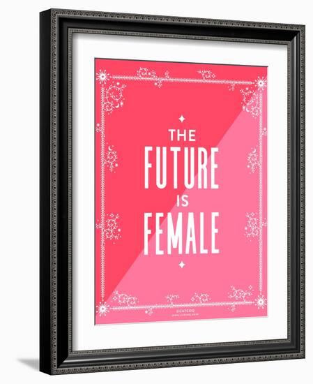 Future Female-Cat Coquillette-Framed Art Print