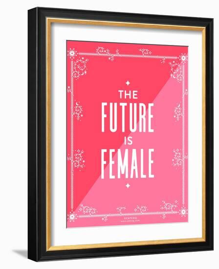 Future Female-Cat Coquillette-Framed Art Print