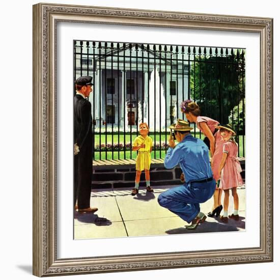 "Future President," September 25, 1948-George Hughes-Framed Giclee Print