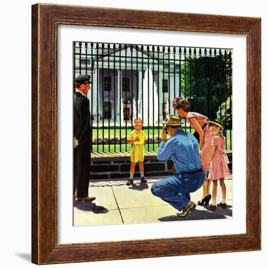 "Future President," September 25, 1948-George Hughes-Framed Giclee Print