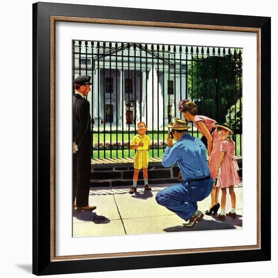 "Future President," September 25, 1948-George Hughes-Framed Giclee Print