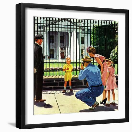 "Future President," September 25, 1948-George Hughes-Framed Giclee Print