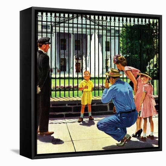 "Future President," September 25, 1948-George Hughes-Framed Premier Image Canvas
