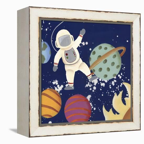 Future Space Explorer I-Regina Moore-Framed Stretched Canvas