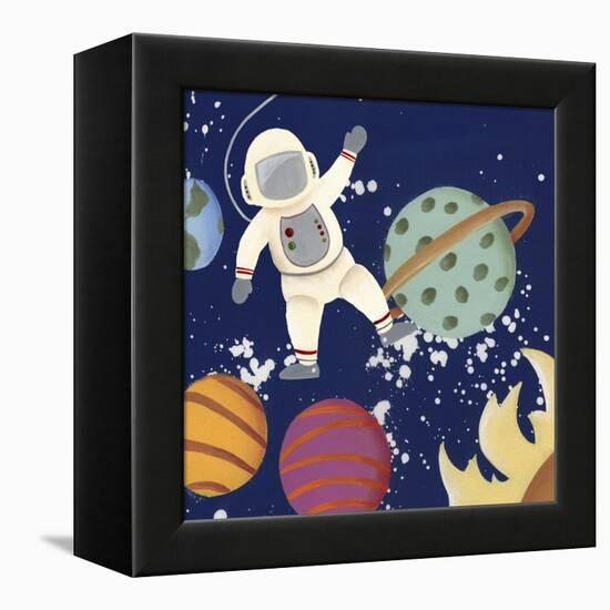 Future Space Explorer I-Regina Moore-Framed Stretched Canvas