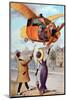 Futurist Flying Taxi C1910-Chris Hellier-Mounted Photographic Print