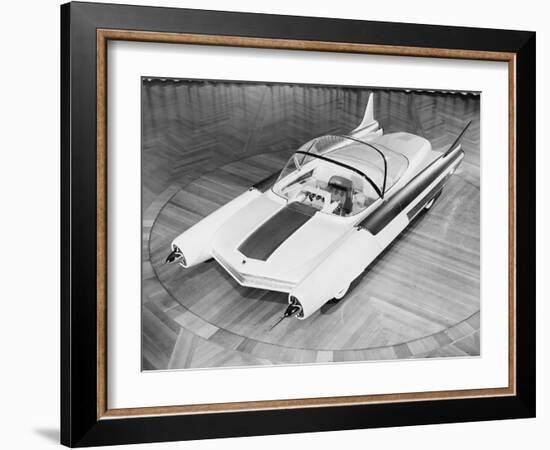 Futuristic Car, Circa Late 1950s-Early 1960s-null-Framed Photo