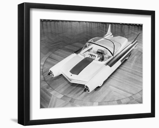 Futuristic Car, Circa Late 1950s-Early 1960s-null-Framed Photo