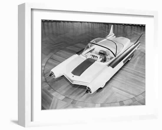 Futuristic Car, Circa Late 1950s-Early 1960s-null-Framed Photo