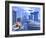 Futuristic City, Artwork-Roger Harris-Framed Photographic Print