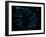 Futuristic User Interface HUD-clusterx-Framed Art Print