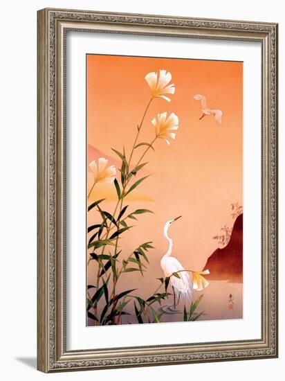 Fuyo and Tuyukusa-Haruyo Morita-Framed Art Print