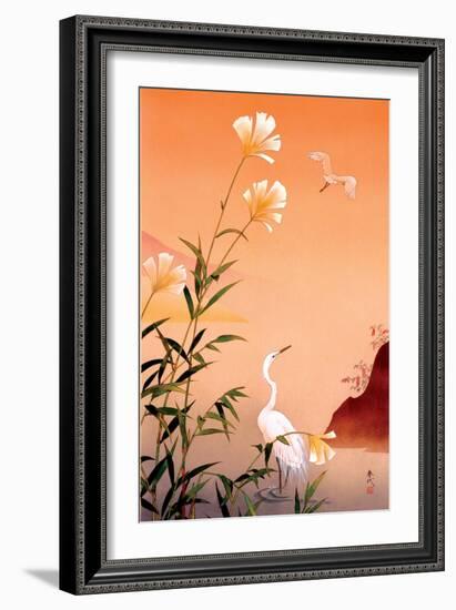 Fuyo and Tuyukusa-Haruyo Morita-Framed Art Print