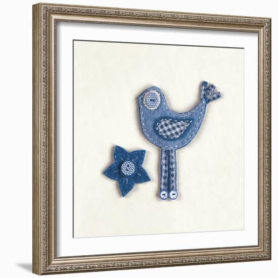 Fuzzy Bird II-Madeleine Millington-Framed Giclee Print