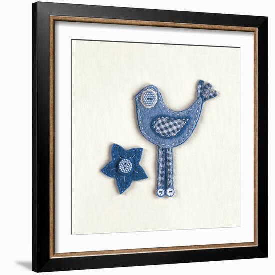 Fuzzy Bird II-Madeleine Millington-Framed Giclee Print