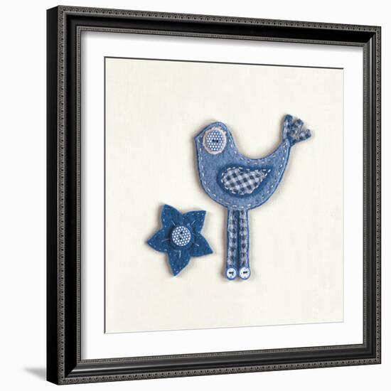 Fuzzy Bird II-Madeleine Millington-Framed Giclee Print