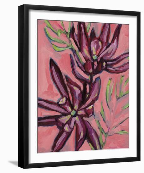 Fynbos Flowers-Paula Mills-Framed Giclee Print