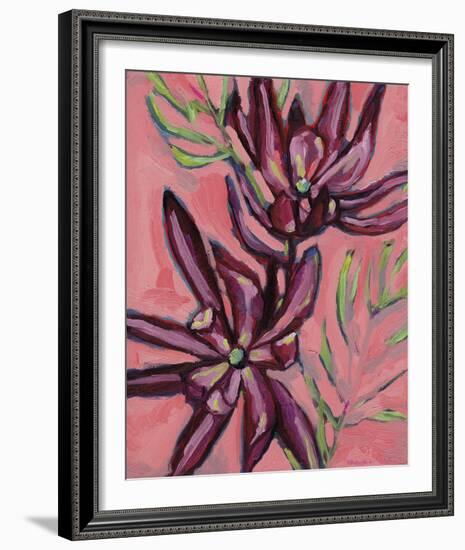 Fynbos Flowers-Paula Mills-Framed Giclee Print