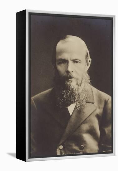 Fyodor Dostoyevsky, Russian Novelist and Short Story Writer-null-Framed Premier Image Canvas